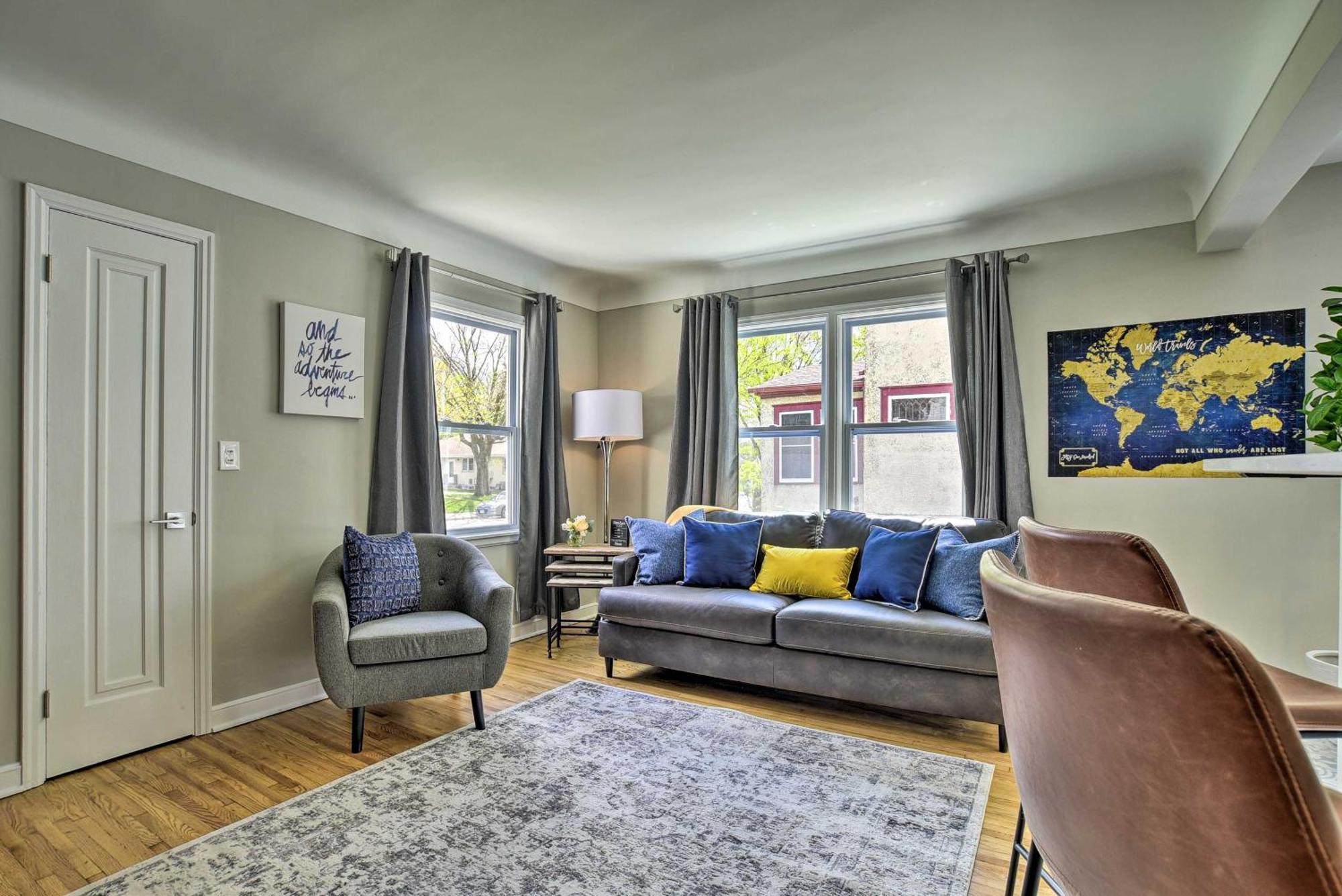 Cozy Home Wifi, Parking, 5 Mi To Dtwn Mpls! Mineápolis Exterior foto